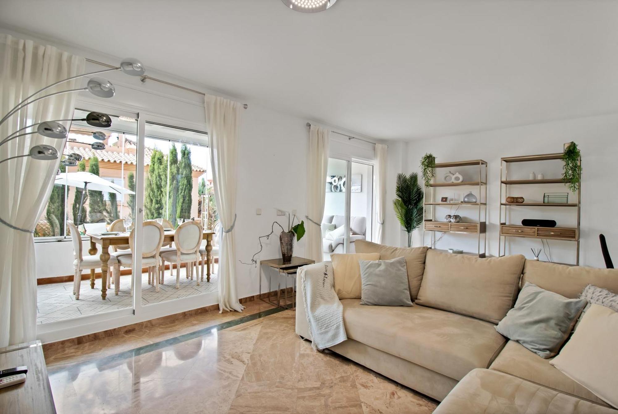 Elegante Adosado Con Con Vistas Al Mar Y Piscina - Costa Galera Park 10 4 Villa Estepona Esterno foto